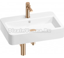 Комплект Wellsee Halcyon 201002849 белый глянцевый, розовое золото, 4 в 1