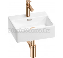 Комплект Wellsee Graceful Pro 201002854 белый глянцевый, розовое золото, 4 в 1