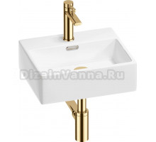 Комплект Wellsee Graceful Pro 201002858 белый глянцевый, золото, 4 в 1