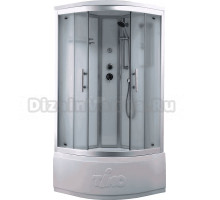 Душевая кабина Timo Standart T-6600SF Silver Fabric с высоким поддоном