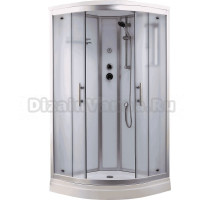 Душевая кабина Timo Standart T-6601SF Silver Fabric с низким поддоном, профиль хром