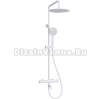 Душевая стойка Wasserkraft Mindel 8500 A188.257.155.WM Thermo с термостатом, белая