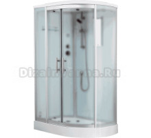 Душевая кабина Timo Standart T-6602SLF Silver Fabric L с низким поддоном