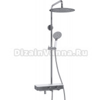 Душевая стойка Wasserkraft Aller A113.116.058.CH Thermo с термостатом, хром