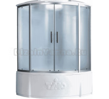 Душевая кабина Timo Standart T-6635SF Silver F с высоким поддоном