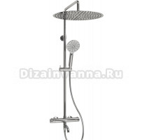 Душевая стойка Wasserkraft Berkel A188.117.127.010.CH Thermo с термостатом, хром