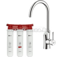 Смеситель для кухни Lemark Comfort LM3072C085 хром, с фильтром Basic