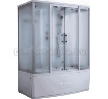 Душевая кабина Timo Standart T-6670SF Silver Fabric с высоким поддоном