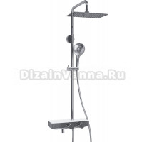 Душевая стойка Wasserkraft Aller A113.069.101.CH Thermo с термостатом, хром