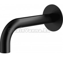 Излив Plumberia Selection Ixo SPT0260NO для ванны, матовый черный