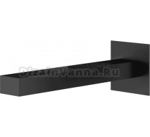 Излив Plumberia Selection Tag SPQ0258NO для ванны, матовый черный