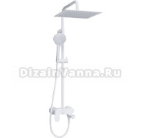 Душевая стойка Wasserkraft Mindel 8500 A185.163.155.WM белая