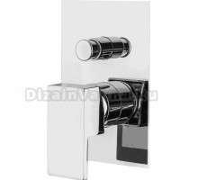 Встраиваемый смеситель для душа и ванны Plumberia Selection Tag TG1001CR С ВНУТРЕННЕЙ ЧАСТЬЮ, хром
