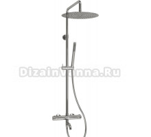 Душевая стойка Wasserkraft Berkel A188.116.137.087.CH Thermo с термостатом, хром