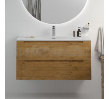 Тумба с раковиной BelBagno Etna 100 rovere nature, раковина BB-8099-100