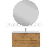 Мебель для ванной комнаты BelBagno Etna 100 rovere nature, раковина BB-8099-120-2