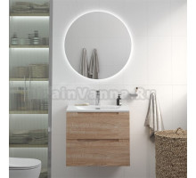 Мебель для ванной комнаты BelBagno Etna 60 rovere bianco, раковина BB-8099-60