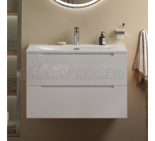 Тумба с раковиной BelBagno Etna 90 bianco opaco, раковина BB-8099-90