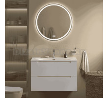 Мебель для ванной комнаты BelBagno Etna 80 bianco lucido, раковина BB-8099-80