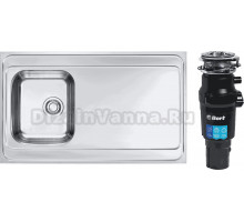 Комплект Мойка Alveus Classic Pro 70 + Измельчитель Bort Titan 7000