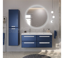 Мебель для ванной комнаты Cezares Eco 120 4 ящика, ручки сатин, sapfiro