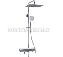 Душевая стойка Wasserkraft Aller A113.118.127.CH Thermo с термостатом, хром