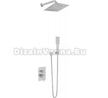 Душевой комплект Shouder Romer 0263105 С ВНУТРЕННЕЙ ЧАСТЬЮ, матовый хром