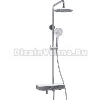 Душевая стойка Wasserkraft Aller A113.067.127.CH Thermo с термостатом, хром