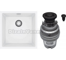 Комплект Мойка Alveus Omni Granital 20 arctic + Измельчитель Zorg ZR-75 D GRAFIT
