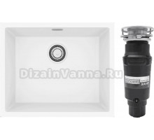 Комплект Мойка Alveus Omni Granital 30 arctic + Измельчитель Bone Crusher BC 910-SL-Slim Line