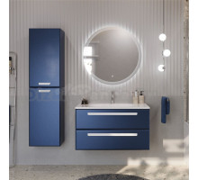 Мебель для ванной комнаты Cezares Eco 75 2 ящика, ручки сатин, sapfiro