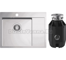 Комплект Мойка Alveus Quarto 20 1124383 + Измельчитель Bone Crusher BC 910-AS