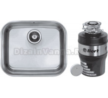 Комплект Мойка Alveus Variant 10 1042481 + Измельчитель Bort Alligator Mega