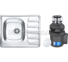 Комплект Мойка Alveus Zoom 10 + Измельчитель Bort Titan 9000