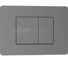 Кнопка смыва Iberica Blanca Inox C IB.B011.008.000 вороненая сталь