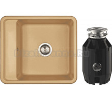 Комплект Мойка AQUATON Беллис 57 латте + Измельчитель Bone Crusher BC 910-AS