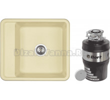 Комплект Мойка AQUATON Беллис 57 шампань + Измельчитель Bort Alligator Mega