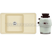 Комплект Мойка AQUATON Беллис 87 шампань + Измельчитель Emar ATC-WZB390A