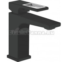 Смеситель для раковины Shevanik S9001H черный, хром