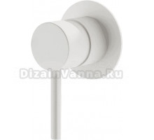Встраиваемый смеситель для душа и ванны Plumberia Selection Ixo KITXO1135BO С ВНУТРЕННЕЙ ЧАСТЬЮ, матовый белый