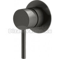 Встраиваемый смеситель для душа и ванны Plumberia Selection Ixo KITXO1135GR С ВНУТРЕННЕЙ ЧАСТЬЮ, матовый графит