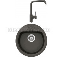 Комплект Мойка Schock Eclipse 45 Cristalite баварский камень + Смеситель Cristalite Fonos баварский камень