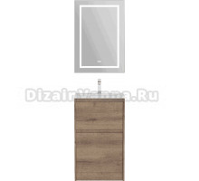 Мебель для ванной комнаты BelBagno Kraft 39 50 напольная, rovere tabacco, раковина BB-8099-3-50
