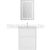Мебель для ванной комнаты BelBagno Kraft 39 70 напольная, bianco opaco, раковина BB-8099-3-70
