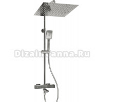 Душевая стойка Wasserkraft Aller A199.119.126.087.CH Thermo с термостатом, хром