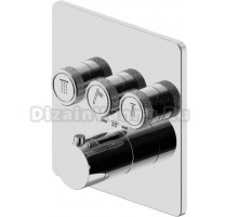 Термостатический смеситель встраиваемый Plumberia Selection PSBOX KITPSB2903CR С ВНУТРЕННЕЙ ЧАСТЬЮ, хром