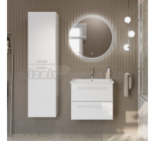 Мебель для ванной комнаты Cezares Eco Cer 60 ручки сатин, bianco lucido