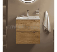 Тумба с раковиной BelBagno Etna 39 50 rovere nature, раковина BB-8099-3-50