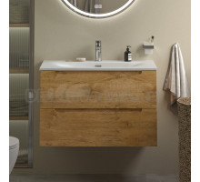 Тумба с раковиной BelBagno Etna 39 80 rovere nature, раковина BB-8099-3-80