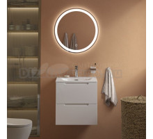 Мебель для ванной комнаты BelBagno Etna 39 50 bianco lucido, раковина BB-8099-3-50